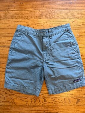 Patagonia Men's Slate Blue Flat-Front Shorts